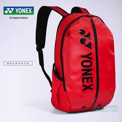 *NOS* YONEX TEAM S TENNIS / BADMINTON BACKPACK (RED/BLACK) BA42112SEX. MSRP: $69