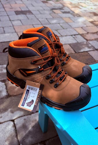 Men’s Portwest UFC69 Montana Hiker EH Rated Safety Boot, Composite Toe US Size 9