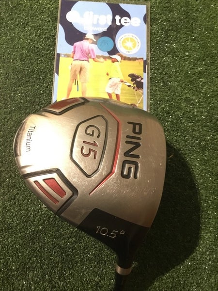 Ping G15 Titanium 10.5* Driver Regular Aldila Serrano 60g Graphite Shaft (45)