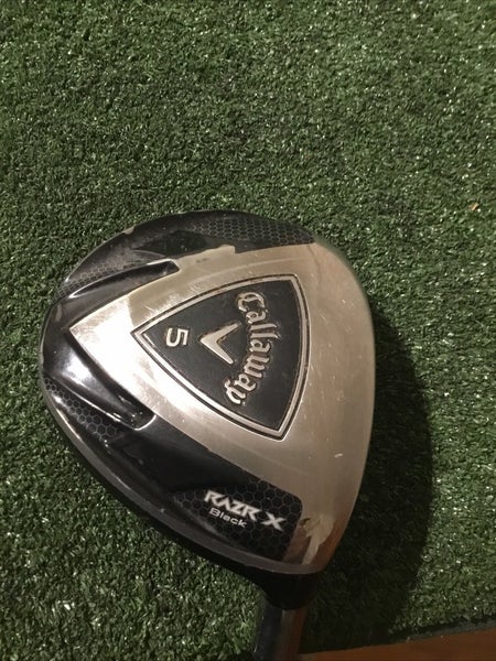 Callaway Razr X Black 5 Fairway Wood Regular 60g Graphite Shaft (41.75)