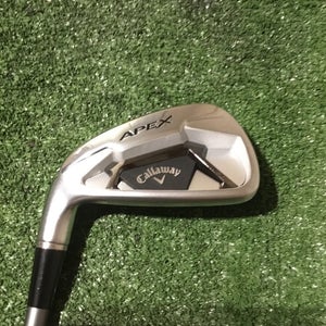 Callaway Left Handed Apex STD 7 Iron Regular Catalyst 65g Graphite Shaft