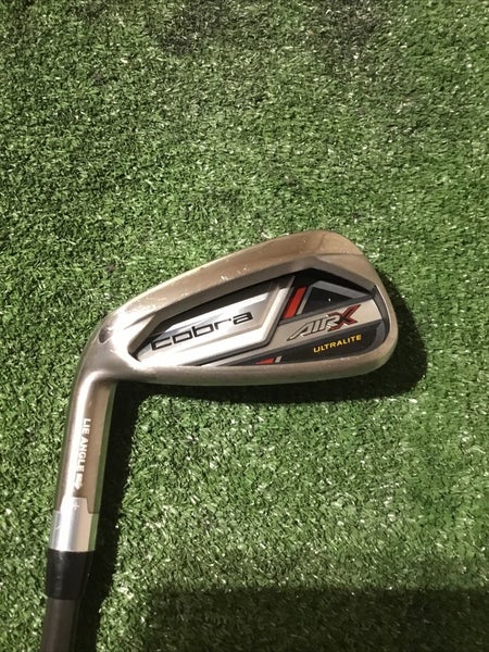 Cobra Left Handed Ladies Air X Ultralite 7 Iron Air Speed 45g Graphite Shaft LH