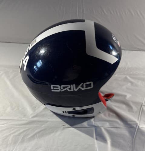 BRIKO USA Helmet Ski Race Size S/M VULCANO - FIS 6.8 JR