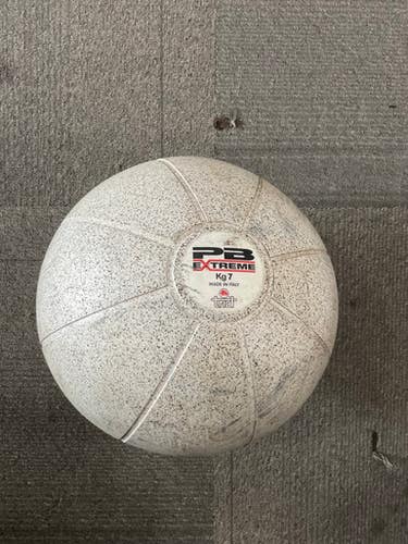 Used PB EXTREME Medicine Ball White 18 lb 11614-S000222894