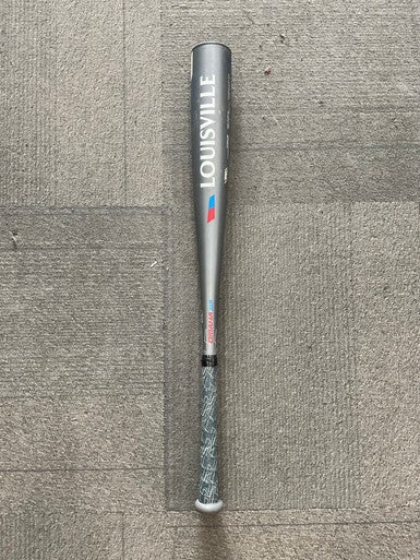 Used Louisville Slugger PRIME 519 BB/SB High School -3 Bat Grey 29" 11614-S000222887