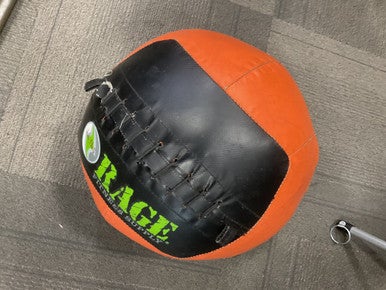 Used Rage Fitness Supply Wall Ball Orange 12 lb 11614-S000222998