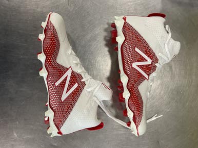 Used New Balance FREEZE LAX Cleats Mens Red Senior 9.5 11614-S000222967