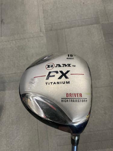 Used Ram FX TITANIUM Mens Driver RH 10.0 Degree 11614-S000222919