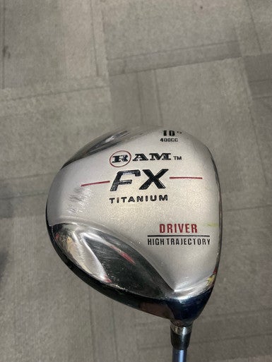 Used Ram FX TITANIUM Mens Driver RH 10.0 Degree 11614-S000222919
