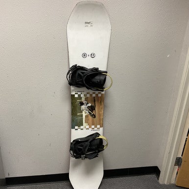 Used Ride BENCHWARMER Mens Board/Bindings White 159 cm 11855-S000192197