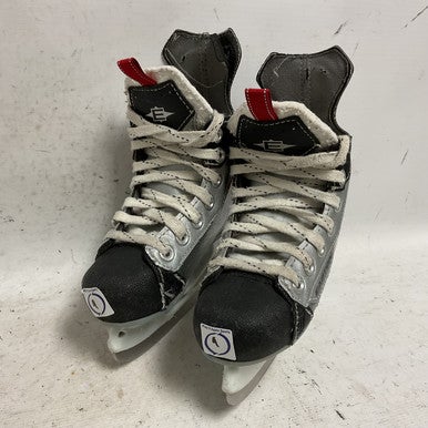 Used Easton STEALTH S1 Youth Hockey Skate Grey Youth 09.0 11855-S000192191