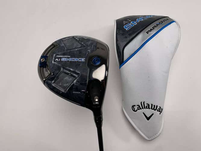 Callaway Paradym Ai Smoke Max Driver 10.5* Cypher Forty 5.0 40g Senior RH HC