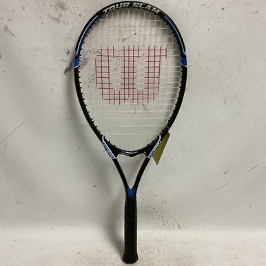 Used Wilson TOUR SLAM Adult Tennis Racquet Black 4 1/2" 11855-S000192147