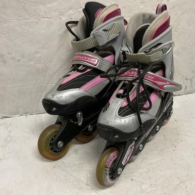 Used Bladerunner DYNAMO ADJ 1-4 Junior Rec Fitness Skates Black Adjustable 11855-S000192139
