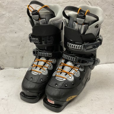 Used Salomon VERSE Womens DH Ski Boot Black 255 MP - M07.5 - W08.5 11855-S000192126