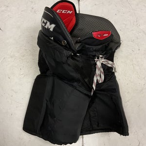 Used CCM QLT 290 Junior Pant Black And Red LG 11855-S000192129