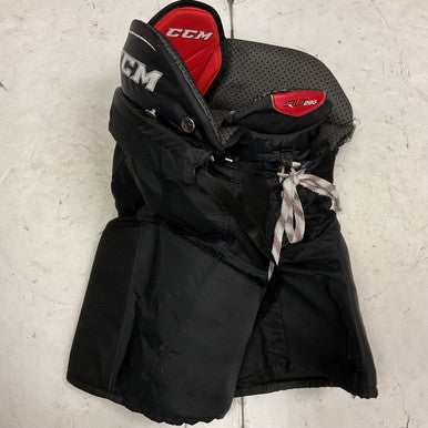 Used CCM QLT 290 Junior Pant Black And Red LG 11855-S000192129