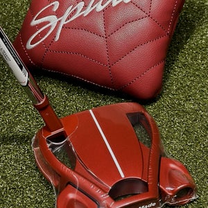 TaylorMade Spider Red #3 Slant Neck Mallet Putter 35" Inch w/ Headcover RH NEW!