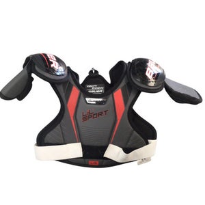 Used Bauer LIL SPORT Youth Shoulder Pads LG 11760-S000082886