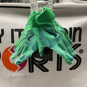 Used Nike VAPOR JET GLOVES FB Gloves Green MD 11490-S000266230