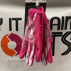 Used Nike VAPOR JET GLOVES FB Gloves Pink MD 11490-S000266231