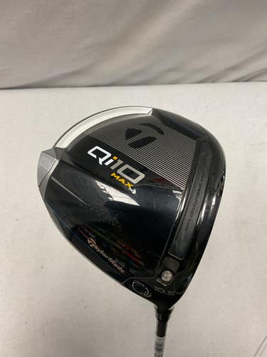 Used Taylormade QI10 MAX Mens Driver RH 10.5 Degree 11490-S000266226