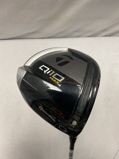 Used Taylormade QI10 MAX Mens Driver RH 10.5 Degree 11490-S000266226