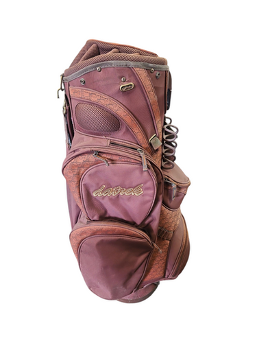 Used Datrek GOLF BAG Mens Cart Bag Brown 11850-S000021706
