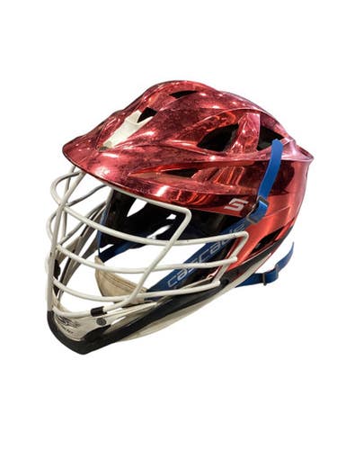 Used Cascade S Lacrosse Helmet Red MD 11884-S000053698