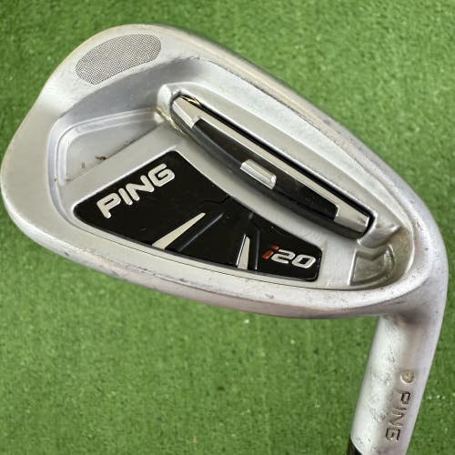 Ping i20 U Gap Approach Wedge Stiff Flex Steel CFS Shaft Silver Dot +1 Long