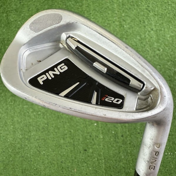 Ping i20 U Gap Approach Wedge Stiff Flex Steel CFS Shaft Silver Dot +1 Long