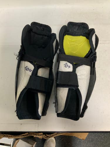 Used CCM TACKS Junior Shin Guards Black 10" 11823-S000034786