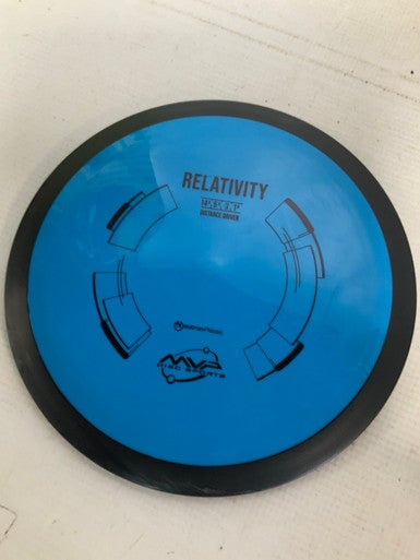 Used MVP RELATIVITY NEUTRON Disc Golf Driver Royal Blue 173g 11823-S000034778