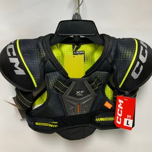 Used CCM TACKS XF PRO Youth Shoulder Pads LG 11823-S000034779