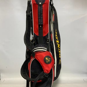 Used Dunlop RED/BLACK Jr Stand Bag White/Black/Red 11823-S000034777