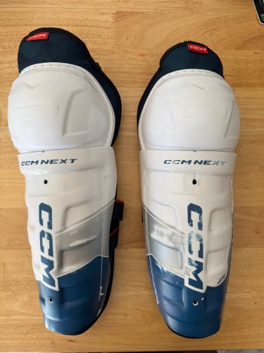 Youth CCM Next 10" Shin Pads (Used)