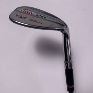 Wilson Dyna-Powered Gap Wedge GW 52* 3 Dynamic Gold Wedge Steel Mens RH