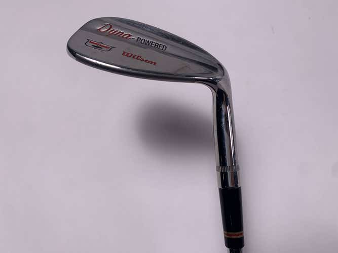 Wilson Dyna-Powered Gap Wedge GW 52* 3 Dynamic Gold Wedge Steel Mens RH