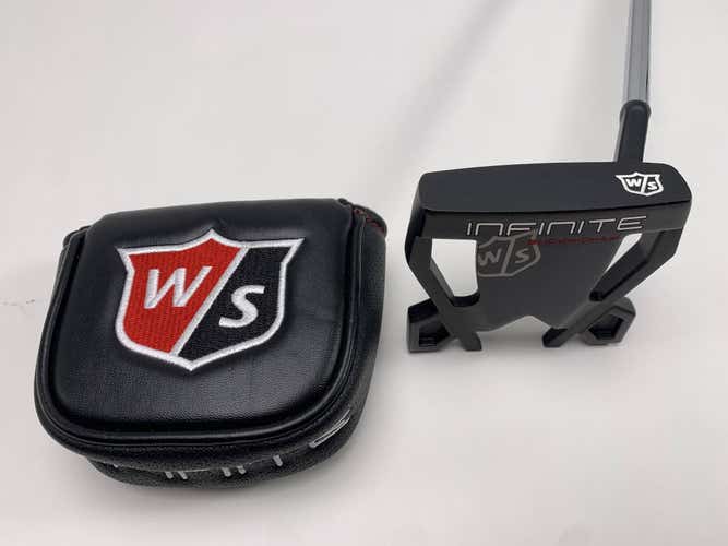 Wilson Infinite Buckingham Putter 35" SuperStroke Wrist Lock Mens RH HC