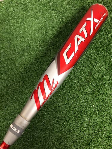 2023 Marucci CAT X Composite Bat USSSA Certified (-10) Composite 20 oz 30" (Used)