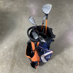 U.S. Kids UL-24 Club Set 3W 6 & 8 PW Putter US KidPower 51-35 Junior RH +Bag