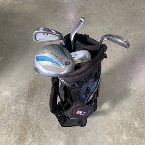 U.S. Kids UL-24 Club Set 3W 6 & 8 PW Putter KidPower 45-31 Junior RH +Bag