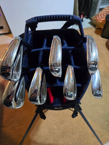 Men's 2024 Wilson Staff Dynapwr Forged RH Irons Reg Flex (7 Clubs) 5-9, PW, GW Graphite Shaft