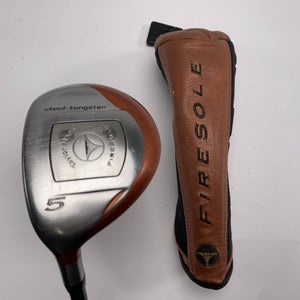 TaylorMade Firesole 5 Fairway Wood 18* Bubble S-90 90g Stiff Graphite Mens LH HC