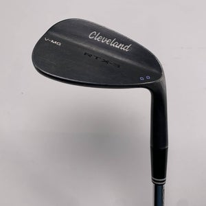 Cleveland RTX 3 Black Satin Gap Wedge GW 50* 10 Bounce DG Wedge Steel Mens RH