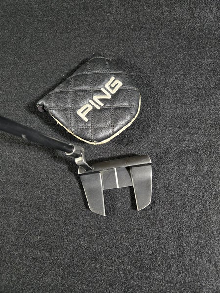 Black Men's 2024 Ping Mallet 2024 Tyne H Right Handed Putter 34" (Used)