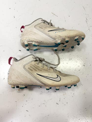 Used Nike LAX Cleats Mens White Senior 6 11860-S000299066