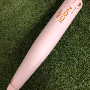 2024 Rawlings Icon Composite Bat USSSA Certified (-10) Composite 19 oz 29" (Used)