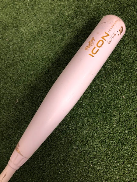 2024 Rawlings Icon Composite Bat USSSA Certified (-10) Composite 19 oz 29" (Used)