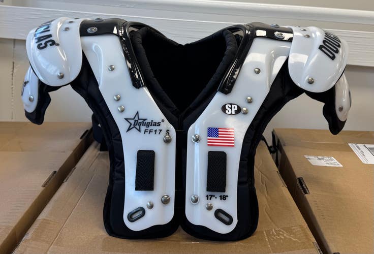 Small Adult Douglas Shoulder Pads (New) - DOUGLASSP  FF17-S